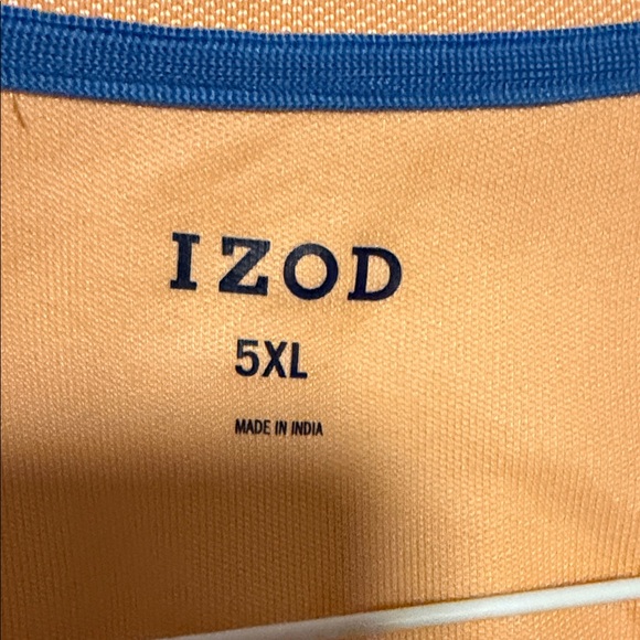 IZOD Men's Peach Polo Shirt - Picture 3 of 3